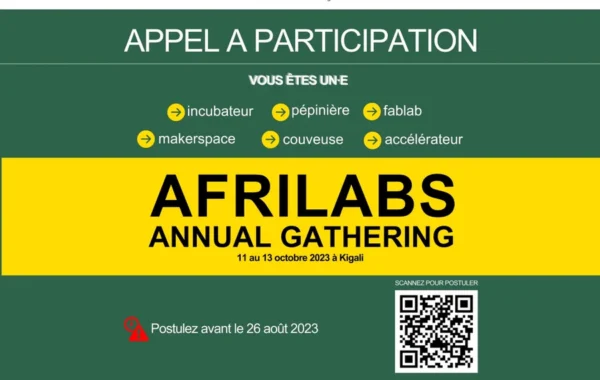 Appel a participation AFRILABS Annual Gathering 2023