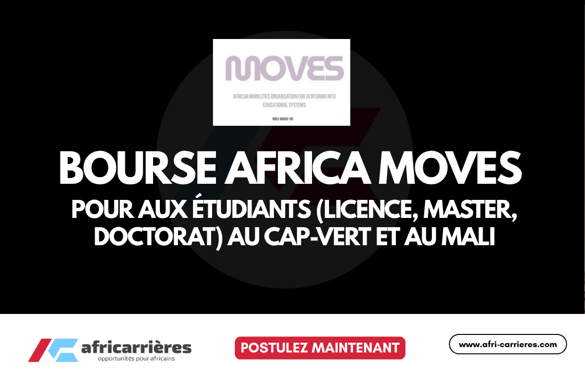 Bourse Africa MOVES 2026–2027 - Mobilités Académiques Au Cap-Vert Et Au ...