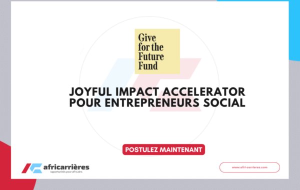 Joyful Impact Accelerator pour entrepreneurs social