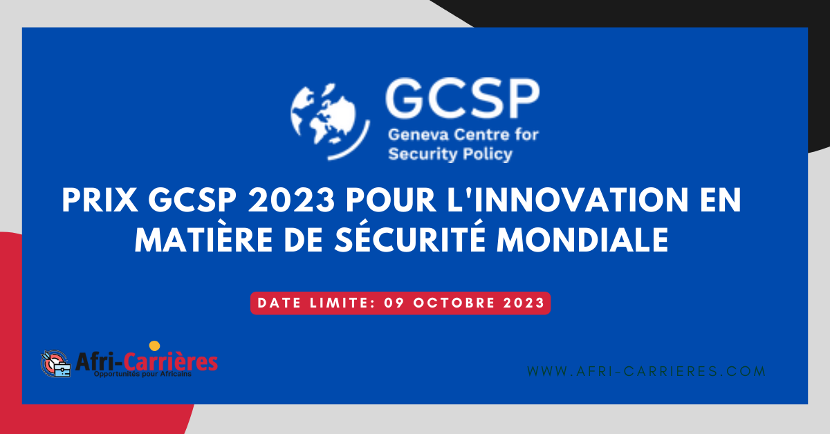 Prix ​​GCSP 2023
