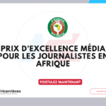 Prix d’excellence média 2026 de la CEDEAO de la CEDEAO pour journalistes et professionnels des médias
