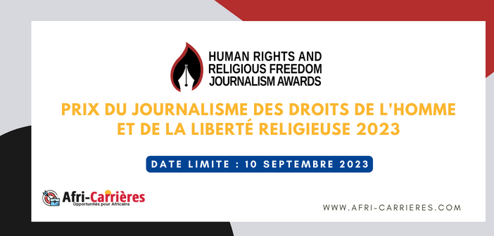 Prix ​​​​De Journalisme HRRF