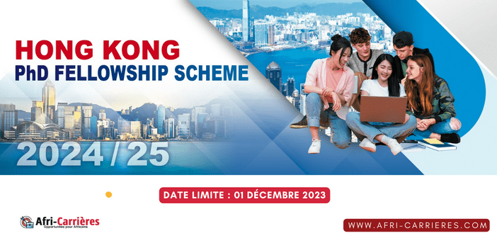Programme de Bourses de Doctorat Hong Kong 2024/2025 pour étudiants du monde
