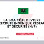 BOA Côte d’Ivoire recrute pour ce poste !