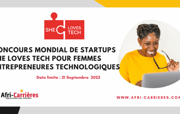 She Loves Tech pour femmes entrepreneures technologiques 1