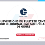 Subventions du Pulitzer Center pour le journalisme sur l’égalité de genre 2026
