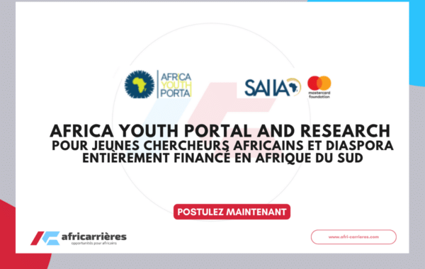 programme Africa Youth Portal and Research 2026 pour jeunes chercheurs africains