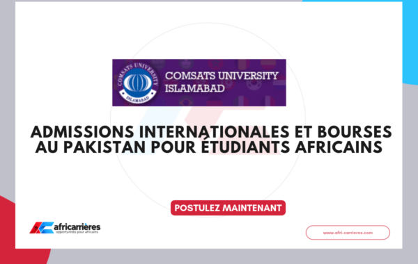 Admissions internationales et bourses 2027 de COMSATS University Islamabad