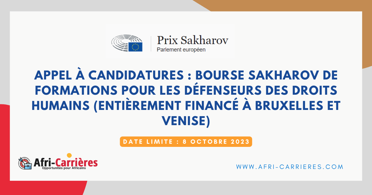 Bourse Sakharov