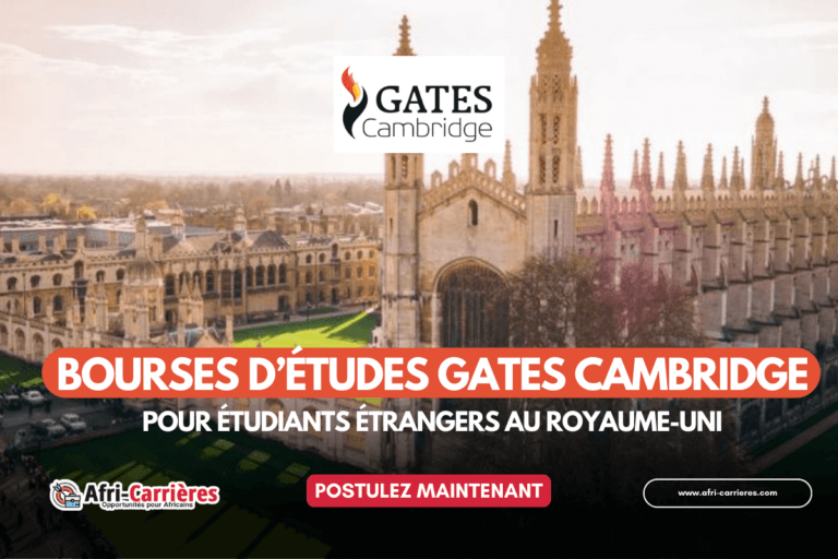 Bourses d’Études Gates Cambridge pour étudiants étrangers au Royaume-Uni
