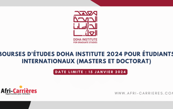 Bourses detudes Doha Institute 1
