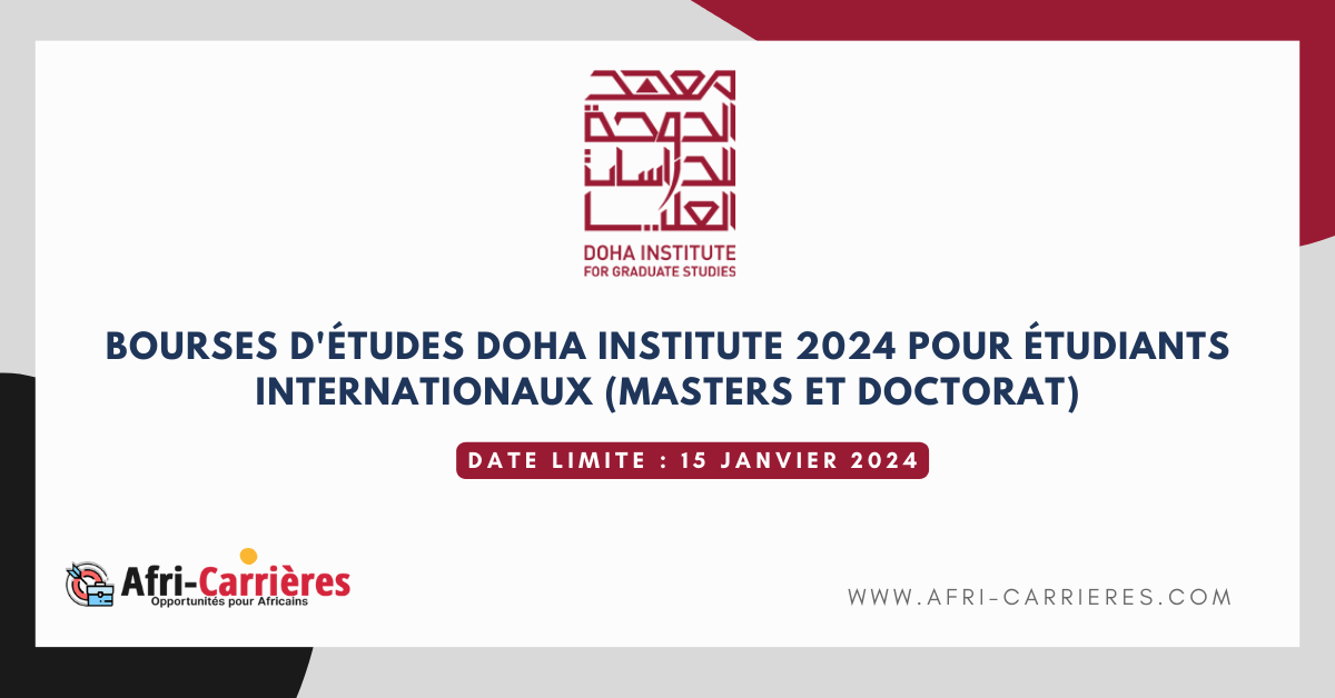 Bourses d'études Doha Institute