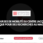 Bourses de mobilité du Centre Jacques Berque pour des recherches au Maghreb en 2027