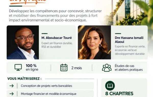 Certificat Exécutif Finance Verte Afrique 2026 Agritech Academy