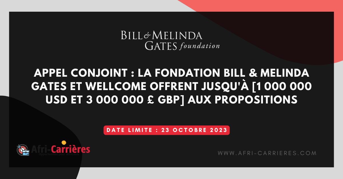 Fondation Bill & Melinda Gates et Wellcome