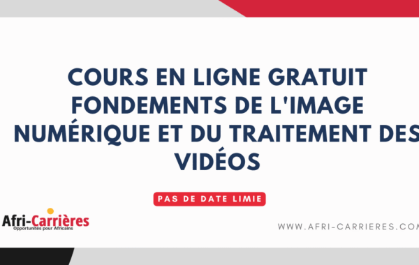 Fondements de limage numerique et du traitement des videos