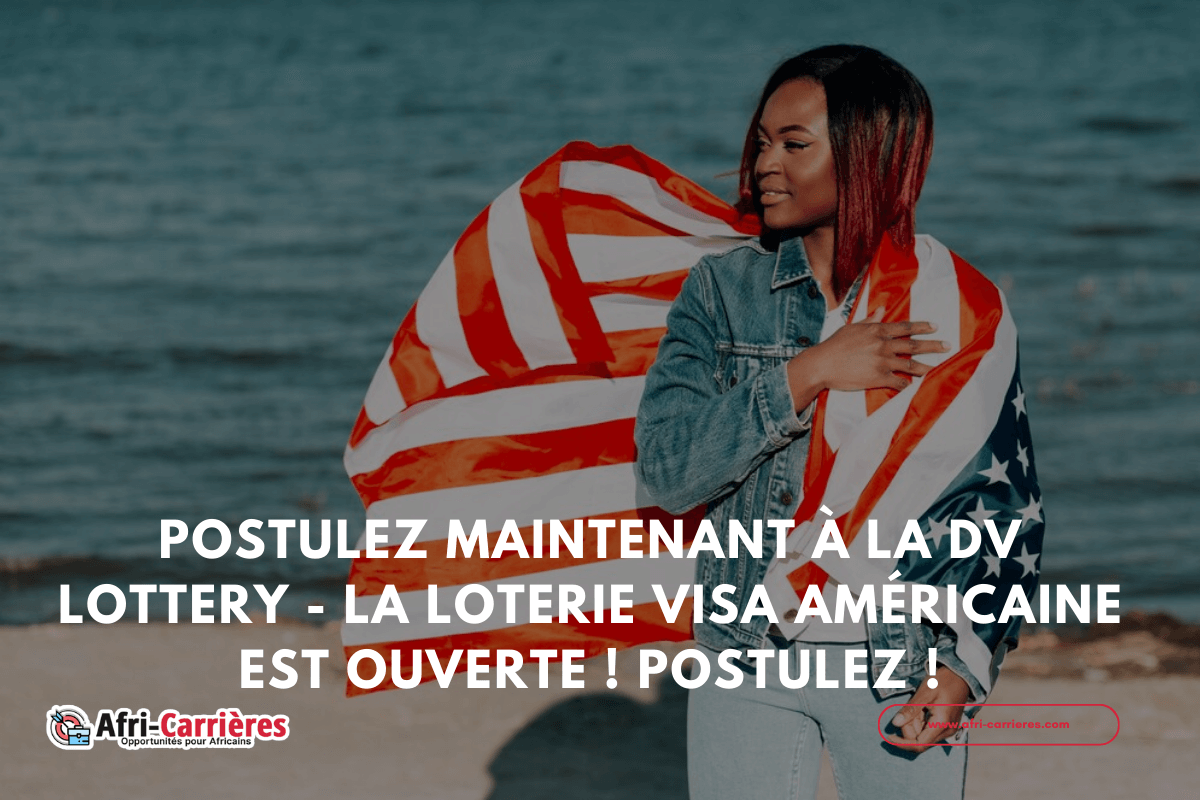 Postulez maintenant à la DV lottery 2026