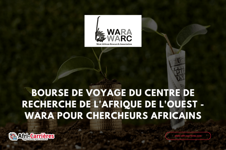 Subvention de voyage WARA