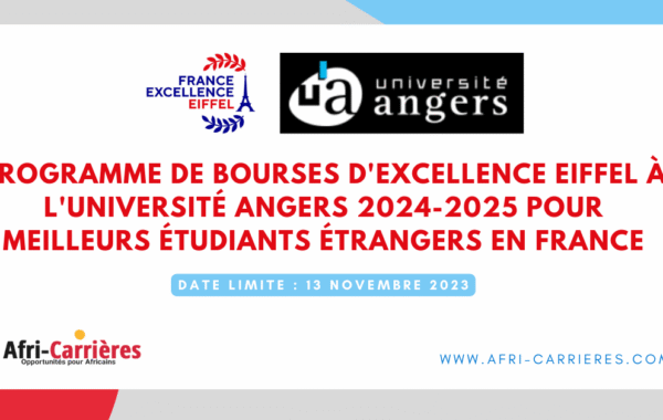 bourses Eiffel Universite Angers 1