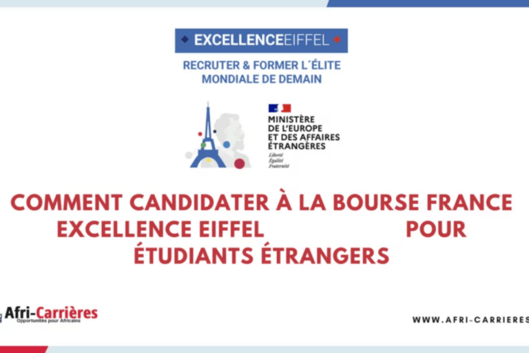 comment candidater à la bourse Eiffel en France