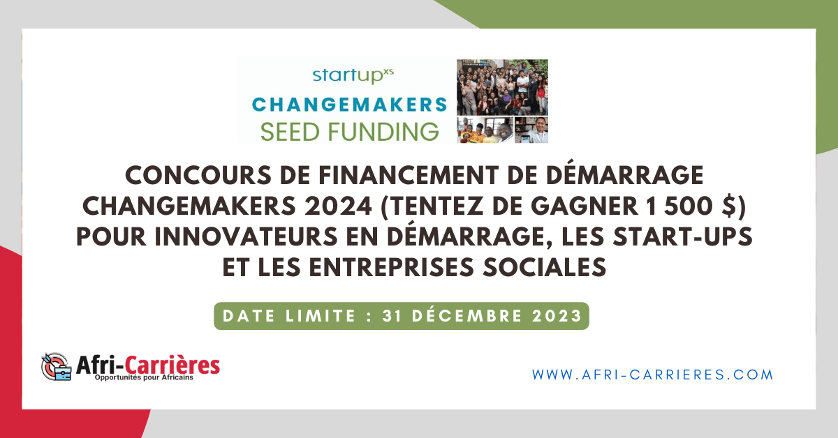 Concours ChangeMakers 2024
