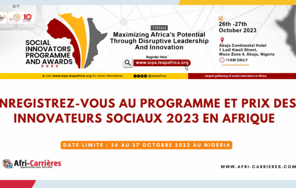 Programme et prix des innovateurs sociaux 1