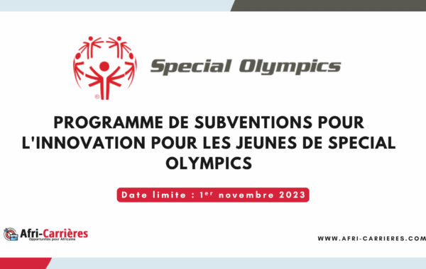 Subventions Special Olympics