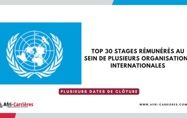 Top 30 Stages remuneres ONG 1