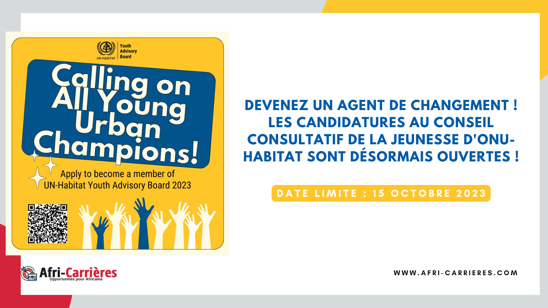 UN Habitat Youth Advisory Board