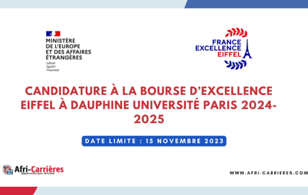 bourse Eiffel Dauphine Universite Paris 1