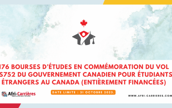 programme de bourses en commemoration du vol PS752 1