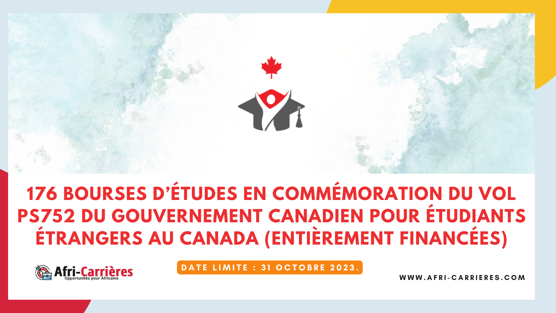 programme de bourses en commémoration du vol PS752