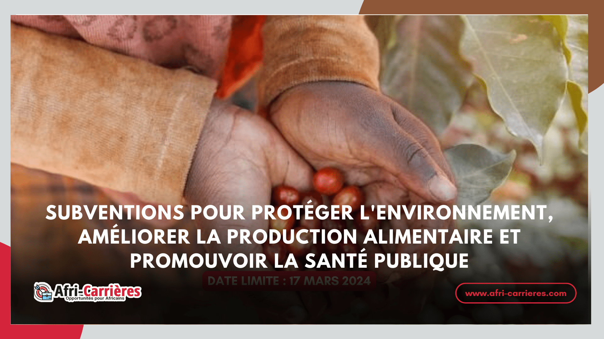 subventions pour l'environnement