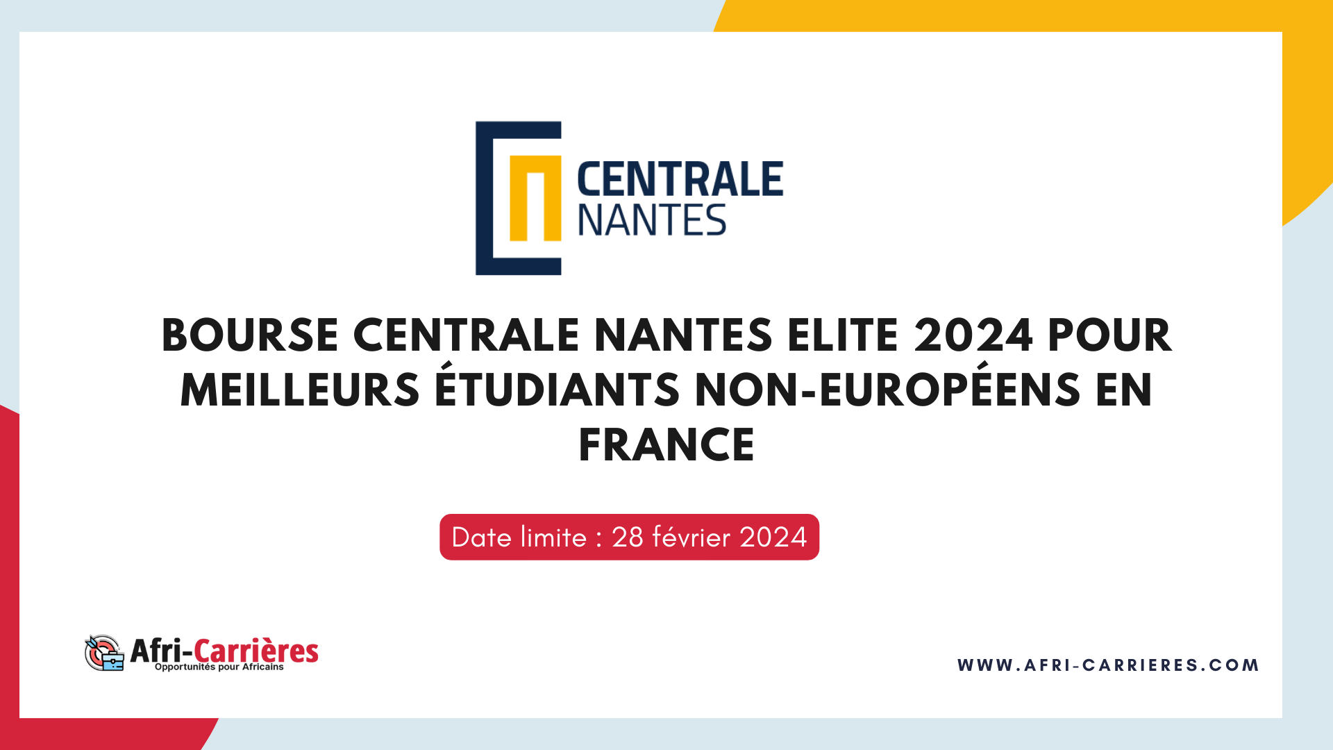 Bourse Centrale Nantes Elite