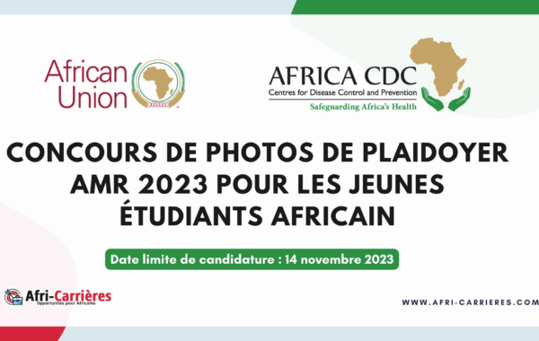 Concours de photos de plaidoyer AMR 2023 pour les jeunes etudiants africain 1