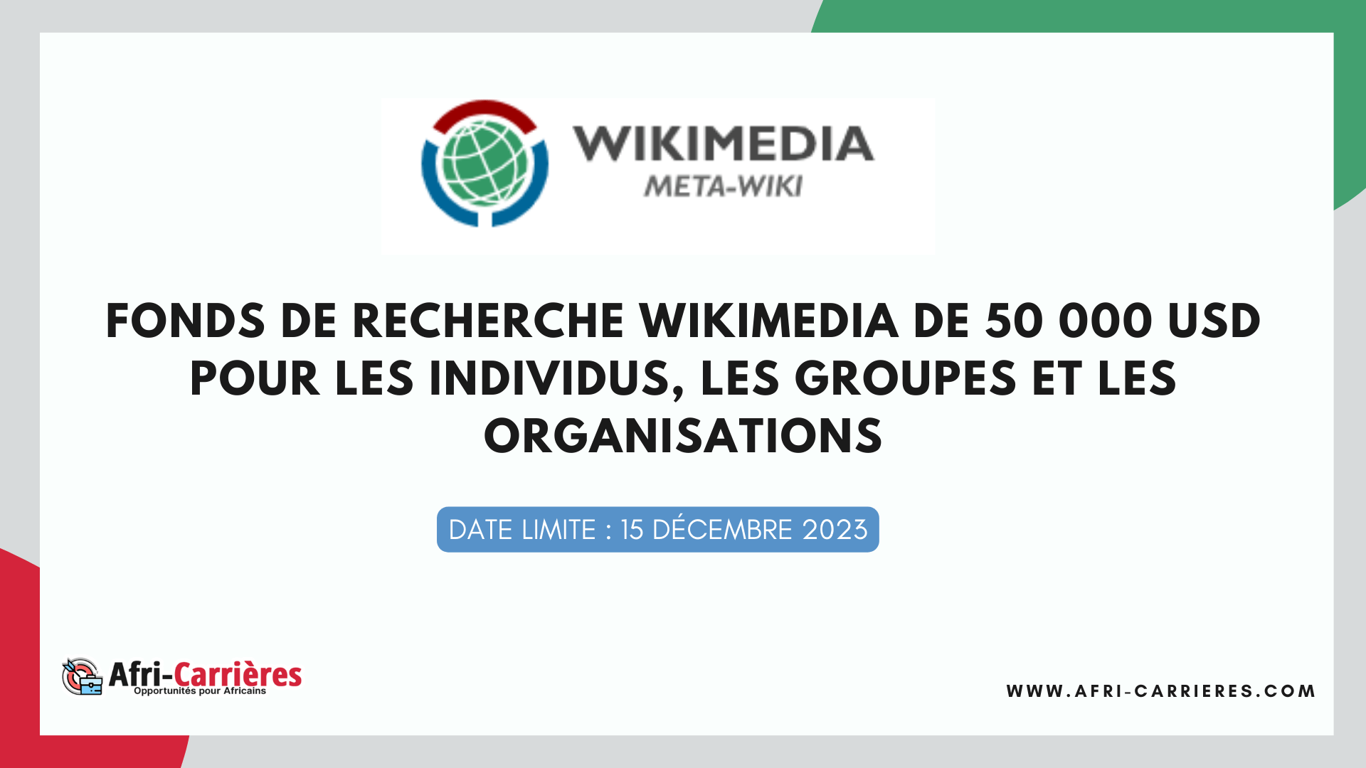 Fonds de recherche Wikimedia