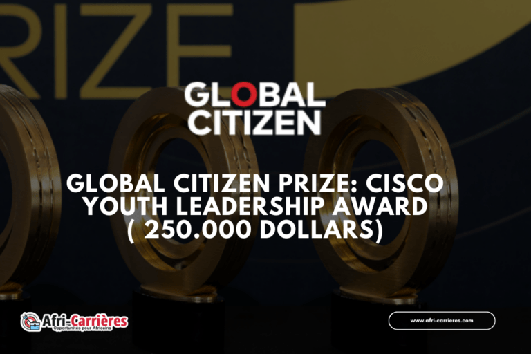Global Citizen Prize: Cisco Youth Leadership Award