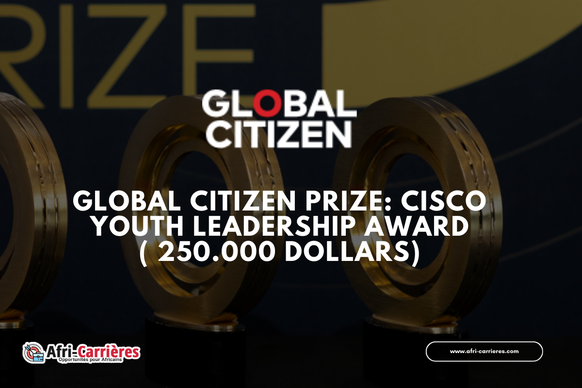 Global Citizen Prize: Cisco Youth Leadership Award