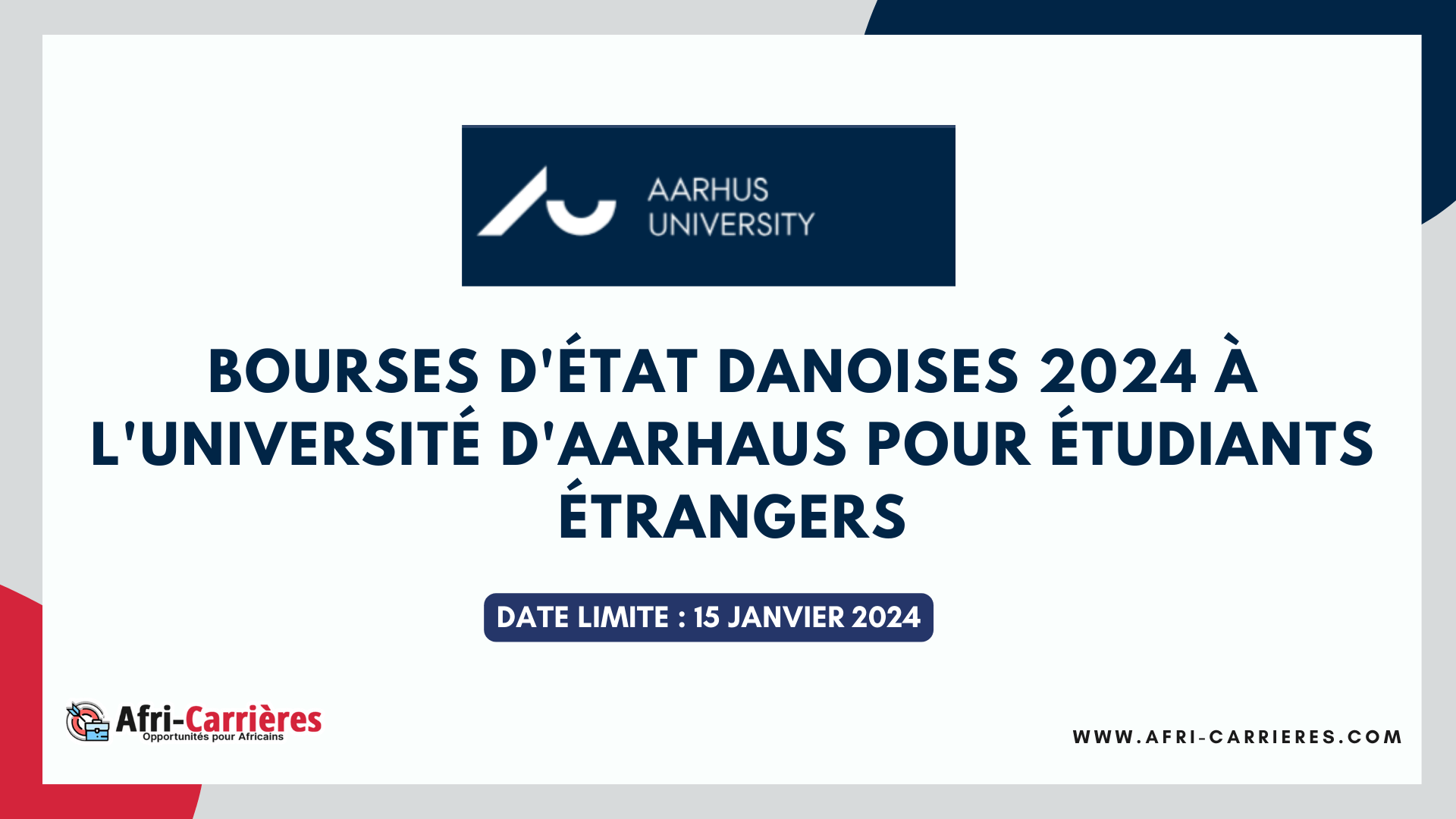bourses d'études de l'État danois à l'Université d'Aarhaus