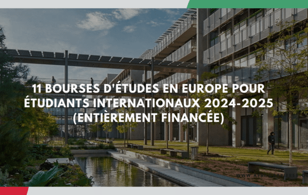 bourses detudes en Europe pour etudiants internationaux 1
