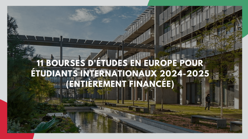 bourses d'études en Europe pour étudiants internationaux
