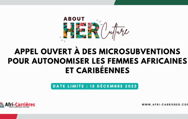 microsubventions pour femmes About Her Culture 1