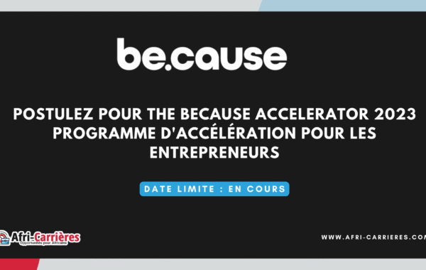 programme Because Accelerator 1