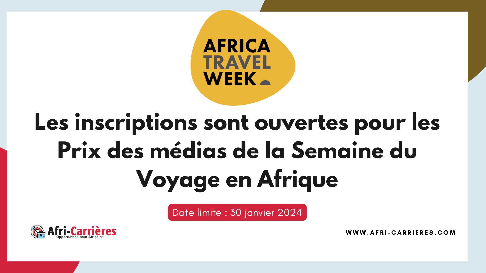 Africa Travel Week Media Awards