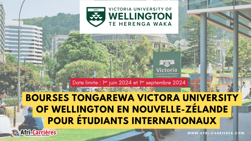 Bourses Tongarewa de Victora University of Wellington