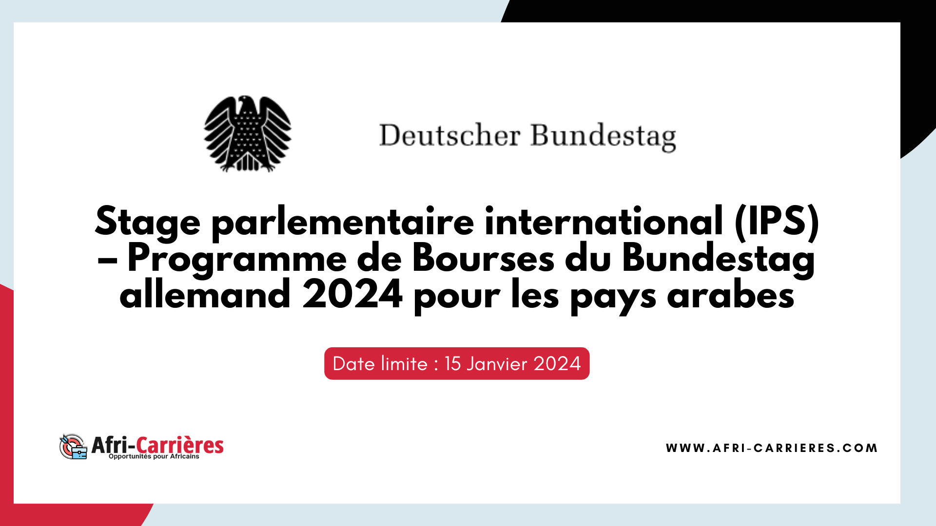 Bourses du Bundestag allemand