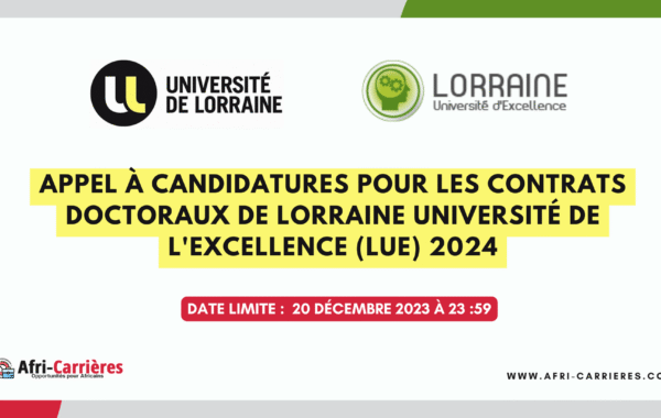Campagne contrats doctoraux LUE 2024 1