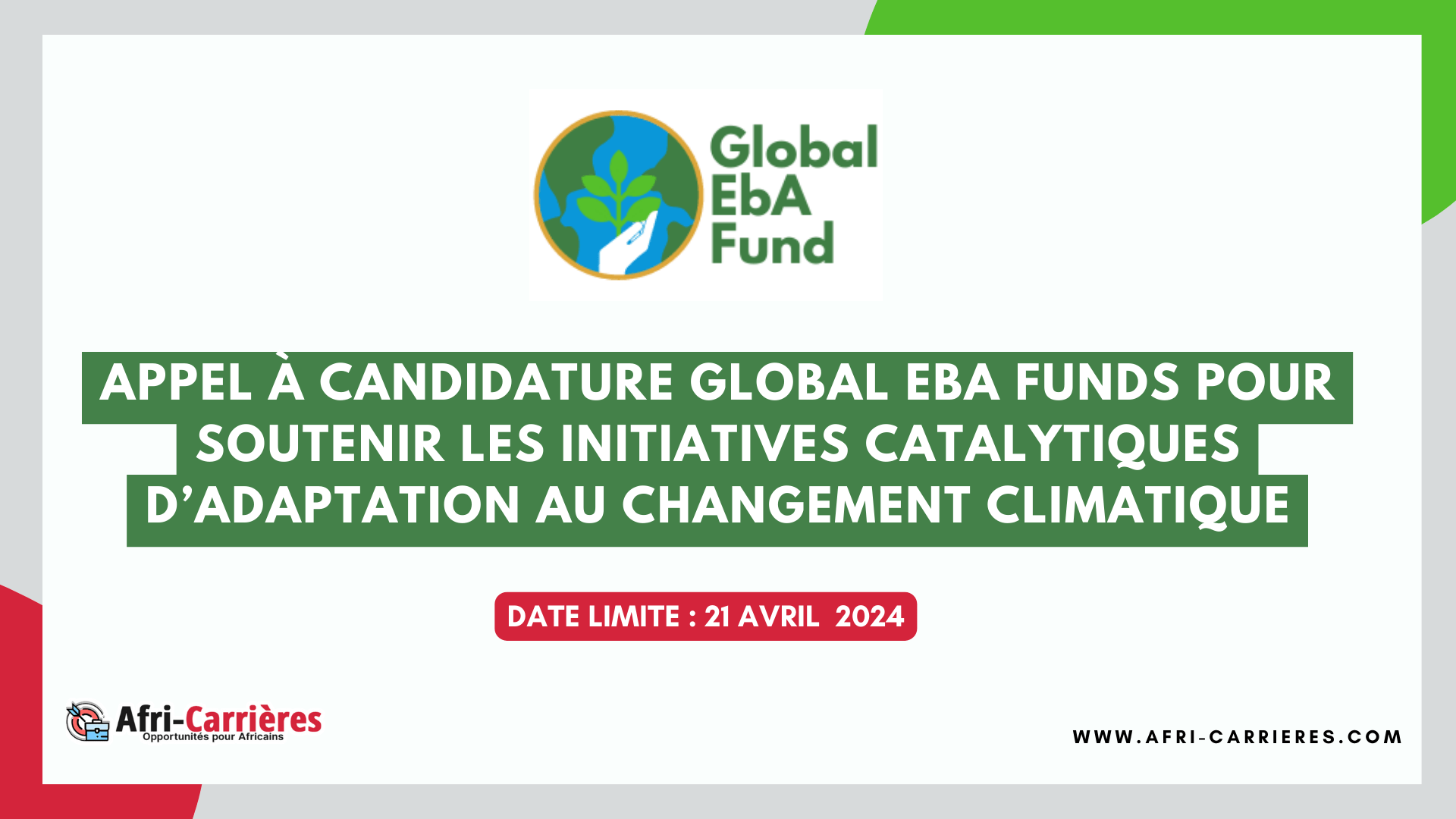 Global EbA Funds 2024