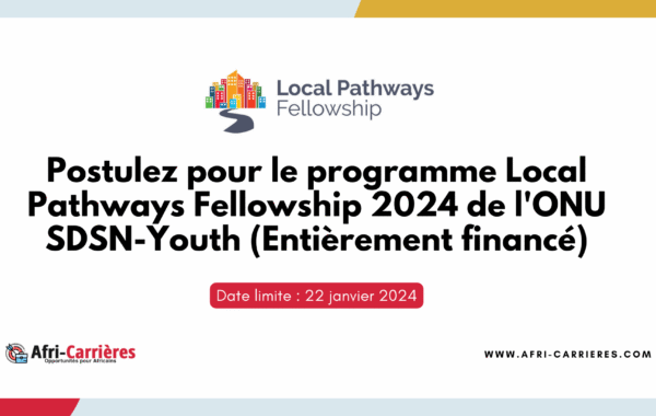 Local Pathways Fellowship