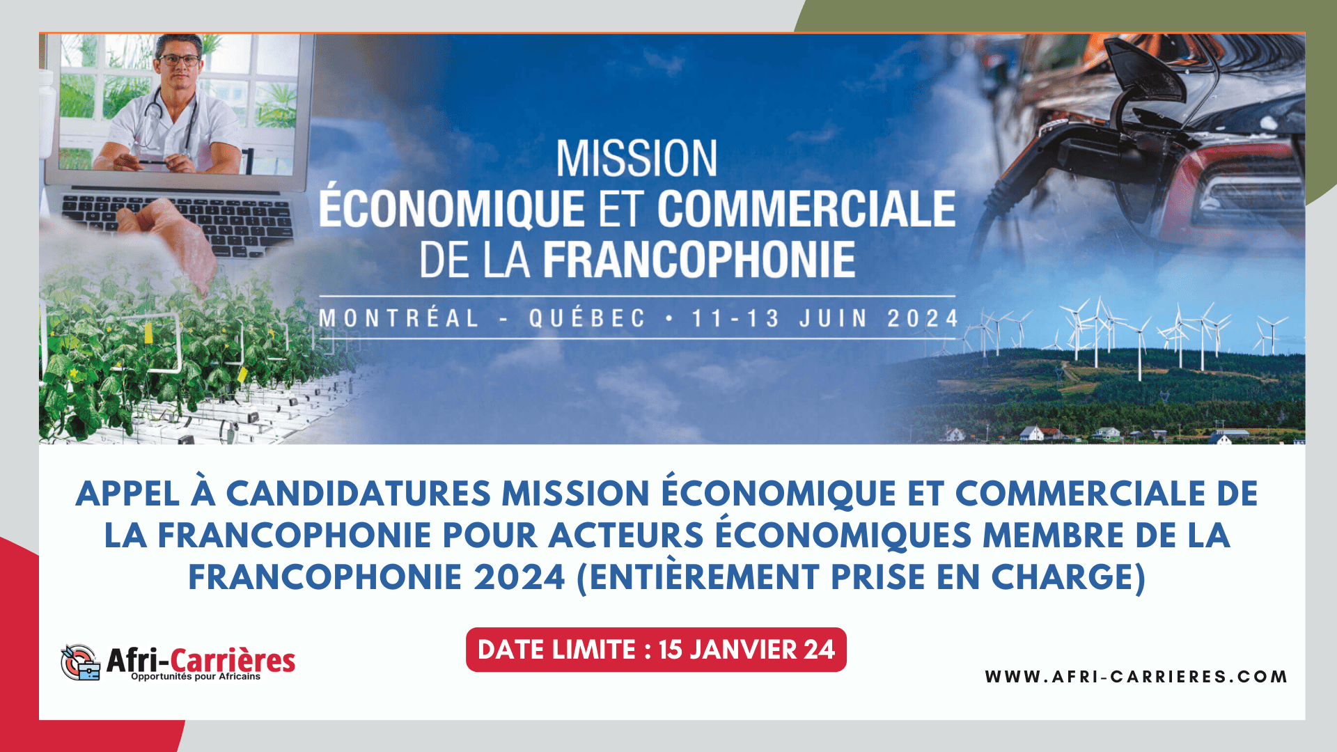 Mission ECOF au Québec
